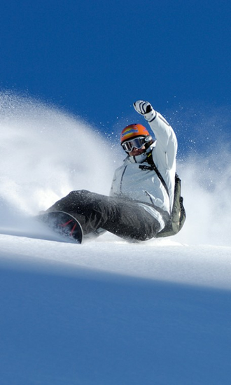 Extreme Snowboarding Live Wallpaper HD For Android
