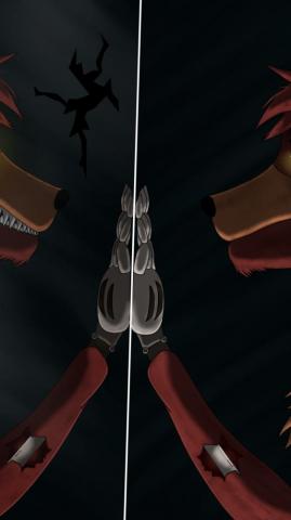 Fnaf Foxy Wallpaper Replaced