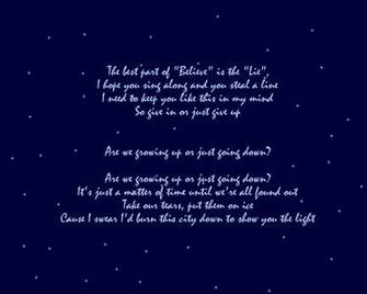 Fall Out Boy Lyric Wallpaper By Beverboy