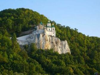 Wallpaper Monastery Ukraine Sviatohirsk Lavra Donetsk Oblast