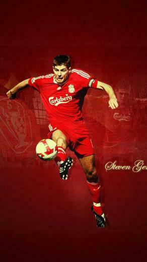 Liverpool Gerrard iPhone Wallpaper Background And