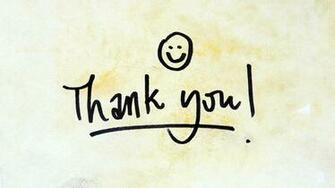 Thank You Wallpaper Image