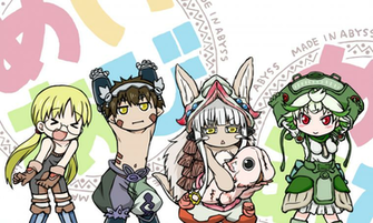 Made In Abyss Konosuba Dance Full HD Bakgrund And