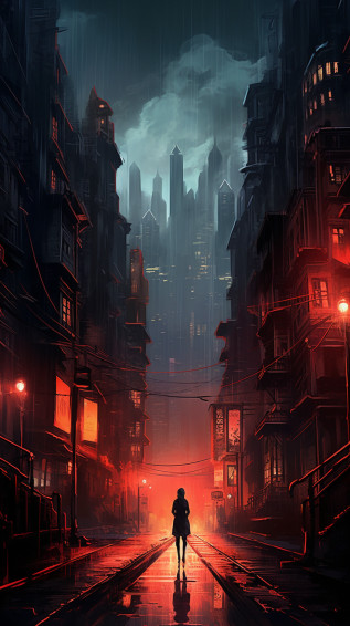 Dystopian Dreamscapes Wallpaper Surreal Anime Art