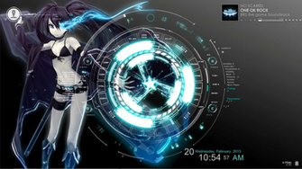 Brs Rainmeter W Sao Menu Interface By Evanngeo