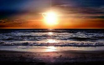 Pics Photos Sunrise On Beach Wallpaper