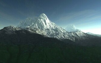 Snowy Mountain Wallpaper