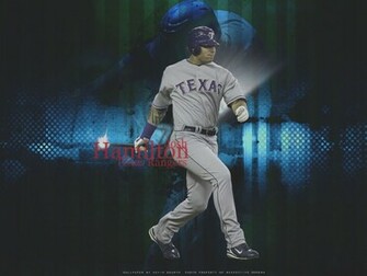 Wallpaper Josh Hamilton Texas Rangers