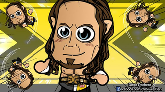 Adrian Neville Wwe Nxt Chibi Wallpaper By Kapaeme