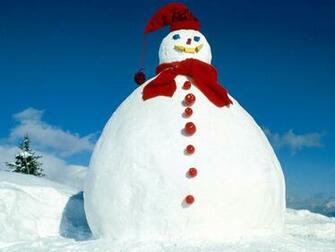 Wallpaper Snowman Desktop And Background