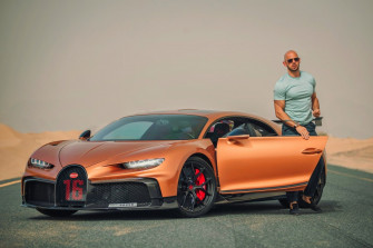 Bugatti Chiron Andrew Tate Wallpaper Sun