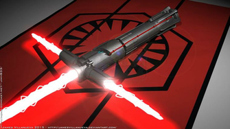 Kylo Ren S Lightsaber Sw The Force Awakens By Jamesvillanueva On