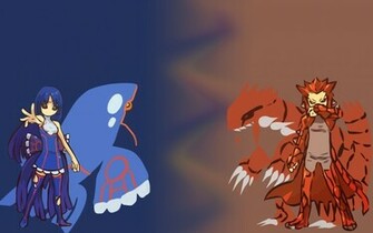 Groudon Vs Kyogre Pokemon HD Wallpaper