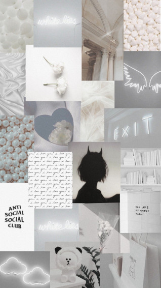 White Wallpaper Aesthetic Astetic Sassy