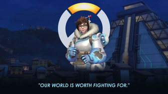Overwatch Mei Portrait Wallpaper X By Mac117