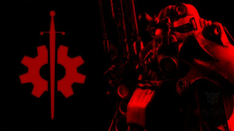 Brotherhood Of Steel Outcasts Logo Wallpaper