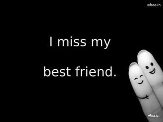Miss My Best Friends With Dark Background HD Wallpaper I You