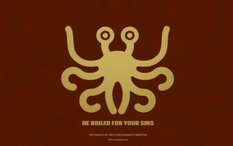 Flying Spaghetti Monster Wallpaper