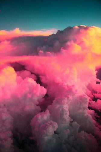 Love Sky Hipster Indie Paradise Pink Clouds Colors