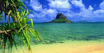 Chinaman S Hat Oahu Hawaii Wallpaper