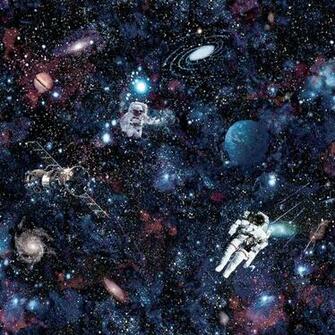 Intergalactic By Albany Multi Wallpaper Boy Bedroom