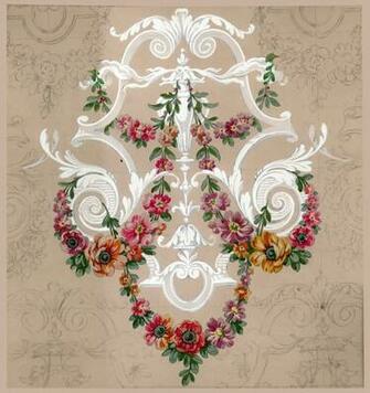 Wallpaper Abloom In A Period Room At Brooklyn Museum Nytimes