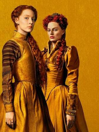 Margot Robbie And Saoirse Ronan In Mary Queen Of Scots