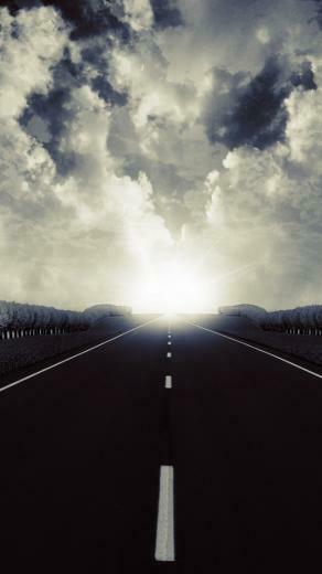 Dark Road iPhone Se Wallpaper iPad