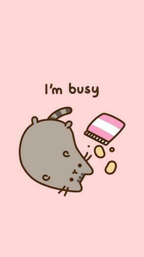 Busy Eating Chips And Doing Nothing Phone Wallpaper In