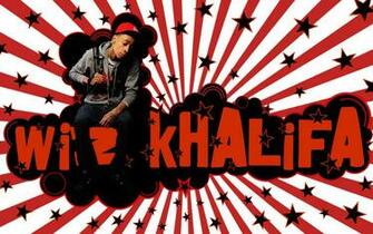 Wiz Khalifa Desktop Wallpaper Screensaver Background Image Photo Red