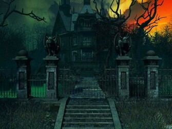 Haunted House HD Wallpaper C A R W L P E