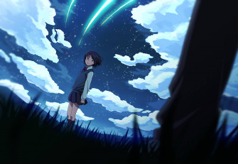 Top Your Name Anime Wallpaper Full HD 4k To Use