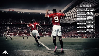 Man Utd October Calendar By Marayu9