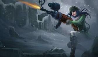 Caitlyn League Of Legends Wallpaper Desktop