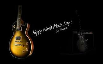 World Music Day Guitar Wallpaper