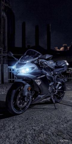 Ninja Zx 6r Riding Motorcycle