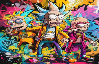 Supreme Rick And Morty Wallpaper