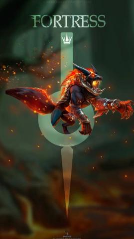 Wallpaper Fortress Netherworld Vainglory Phone