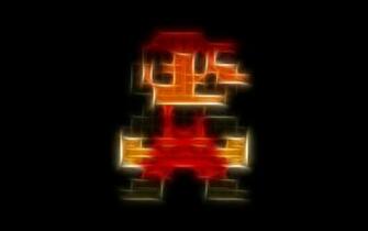 Techcredo Retro Bit Pixelart Wallpaper