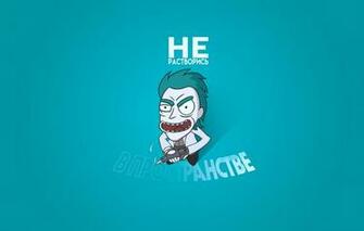 Wallpaper Minimalism Motivation Rick And Morty