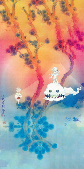 Kids See Ghosts iPhone Wallpaper