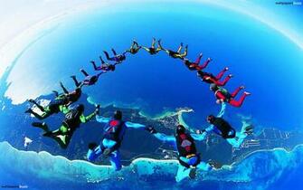 Parachute Team HD Wallpaper