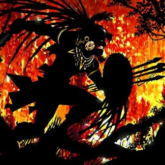 Aztec Warrior Wallpaper