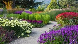 Flower Garden Wallpaper Wallwuzz HD