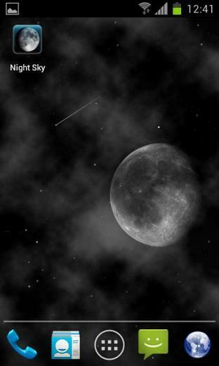 Night Sky Live Wallpaper Android Apps On Google Play