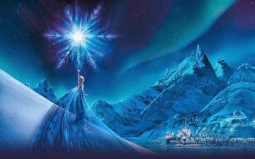 Background Logo Frozen HD Wallpaper