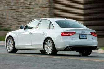 Audi A4 White HD Desktop Background Wallpaper Grivu