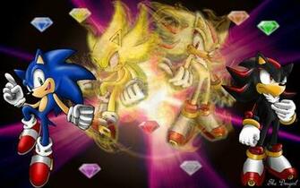 Sonic And Shadow Wallpaper By Thedmgirl