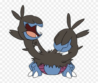 Pokemon Black White Cartoon Fan Art Clip Zweilous