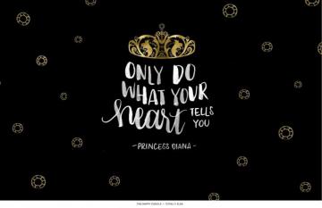 Able Desktop Phone Wallpaper Quote Princess